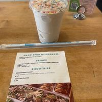 Birthday Cake Milkshake Thick and Tasty!!! 😋 Drool!  at HipCityVeg - 7th St in Washington