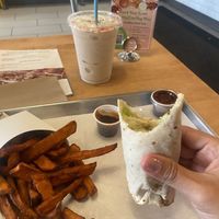 Cutie Snack Wrap 😘  at HipCityVeg - 7th St in Washington