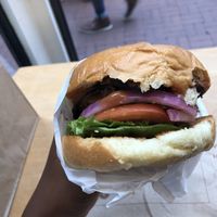 Ziggy Burger at HipCityVeg - 7th St in Washington