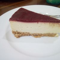 Cake at Casa Vegana in Santa Cruz