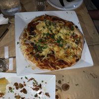 Pizza Village   at Trivoli Vegan Kafeneio in Athens