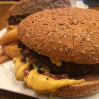 burger  at Trivoli Vegan Kafeneio in Athens