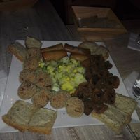 Tapas at Trivoli Vegan Kafeneio in Athens