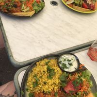 Out meals at Salon de the UniVert in Montignac