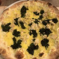 Tofu and spinach   at Ai 6 Angoli in Brussels