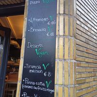 Vegan suggestions at Ai 6 Angoli in Brussels