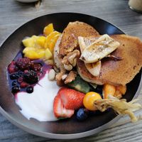 Pancake bowl at Schusters Milch & Kaffeebar  in Bad Wiessee