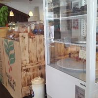 Inside Cake station at Schusters Milch & Kaffeebar  in Bad Wiessee