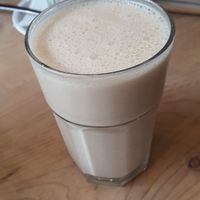 Banana peanut butter bagel at Schusters Milch & Kaffeebar  in Bad Wiessee