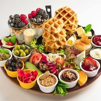 Das Frühstück ist die wichtigste Mahzeit des Tages! at Wonder Waffel in Berlin