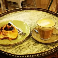 Vegan zimtschnecke at Franz Soupmarine in Heidelberg