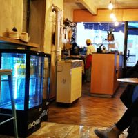 Inside at Franz Soupmarine in Heidelberg