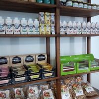 Vegan staples can be purchased here at Franz Soupmarine in Heidelberg