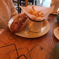 Vegan Moving Mountains Hot Dog at Lounges - Drago Lounge in Newport