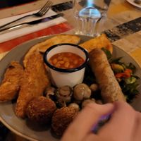 Vegan breakfast #Veganuary at Lounges - Drago Lounge in Newport