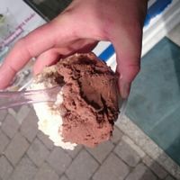 Yummy vegan ice cream  at Ciuri Ciuri in Falmouth