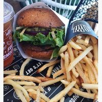 The Gauc Burger at By Chloe in Los Angeles