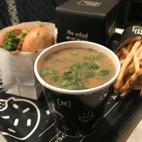 Barley soup at By Chloe in Los Angeles