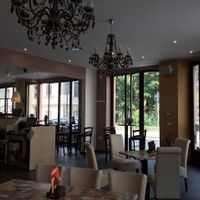 Lots of space at Zaziv Vegan Bistro in Ljubljana