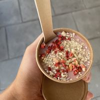 Strawberry white chocolate ice dream🤤 at Minù in Lund