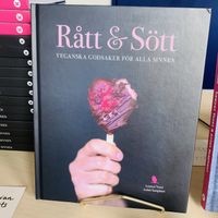 Recipe book at Minù in Lund