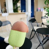 Dammsugare ice cream pop at Minù in Lund