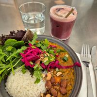 Daily lunch. Daal at Minù in Lund