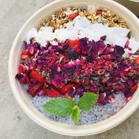 Classic chia bowl at Coco Bowls in Warsaw