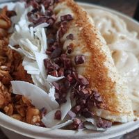 Peanut butter bowl at Coco Bowls in Warsaw