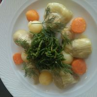 Artichoke starter at TheLifeCo Akra Antalya Wellbeing and Detox Center in Antalya