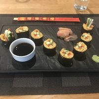Vegan sushi  at TheLifeCo Akra Antalya Wellbeing and Detox Center in Antalya