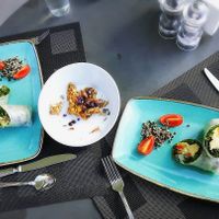 Vegan wraps & vegan granola at TheLifeCo Akra Antalya Wellbeing and Detox Center in Antalya