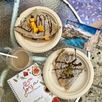 Vegan pancakes 🤗  at Joya Canti di Stagione in Polignano A Mare