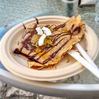 Vegan crepe at Joya Canti di Stagione in Polignano A Mare