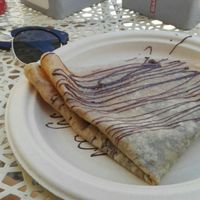 The disappointing nutella crepe at Joya Canti di Stagione in Polignano A Mare