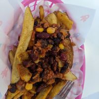 Chili Fries-Yummy! at Jeni's Diner in Caminha