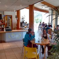 Nice cafe at Newton Dee Cafe in Aberdeen