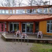 Extra seating  at Newton Dee Cafe in Aberdeen