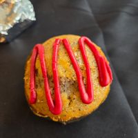 Lemon Poppy Muffin at Roots Cafe in Brooklyn