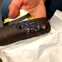 choc lavender caramel bar at Confectionery! in New York City