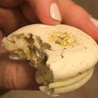 Inside of the pistachio cardamom at Confectionery! in New York City