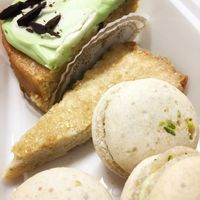 Great cakes, tarts and macarons by Sweet Maresa's.  at Confectionery! in New York City