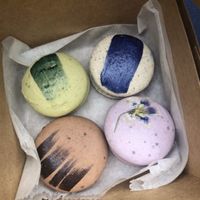 Colorful Vegan Macarons!  at Confectionery! in New York City