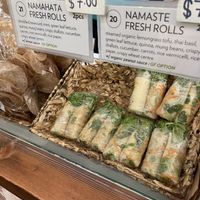 pretty fresh rolls at Chau’s    at Granville Island Public Market in Vancouver