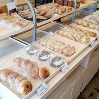 Bakery items at Haemil Bakery in Seoul