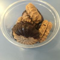 My absolute favorite thing, these “sand” cookies at Haemil Bakery in Seoul