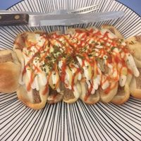 I was very unsure about this but it was delicious at Haemil Bakery in Seoul