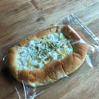 Loved the savory breads! at Haemil Bakery in Seoul