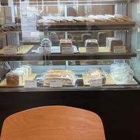 Display case  at Haemil Bakery in Seoul