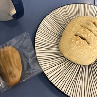 마들렌, 부추만두빠ㅇ at Haemil Bakery in Seoul